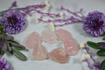 Small Raw Rose Quartz Chunks