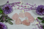 Small Raw Rose Quartz Chunks