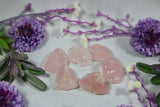 Small Raw Rose Quartz Chunks