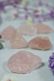 Small Raw Rose Quartz Chunks