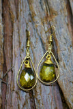 Gold Teardrop Earrings