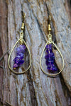 Gold Teardrop Earrings