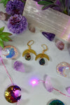 "Amphitrite's Love" Moon Earrings