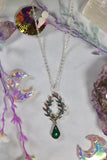 "Persephone's Jewels" Floral Necklace
