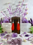 Genuine Stone Drop Earrings