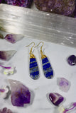 Genuine Stone Drop Earrings