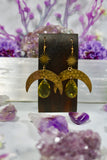 Sun Star Citrine Earrings