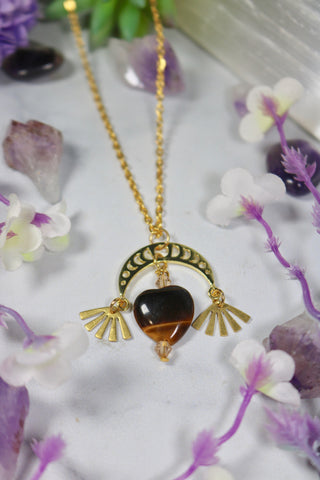 "Tiger Moon" Necklace
