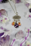 "Eye Of Horus" Amethyst Necklace