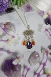 "Eye Of Horus" Amethyst Necklace