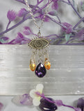 "Eye Of Horus" Amethyst Necklace