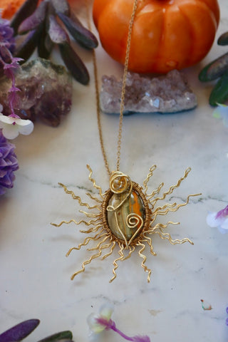 "Apollo's Light" Sun Pendant